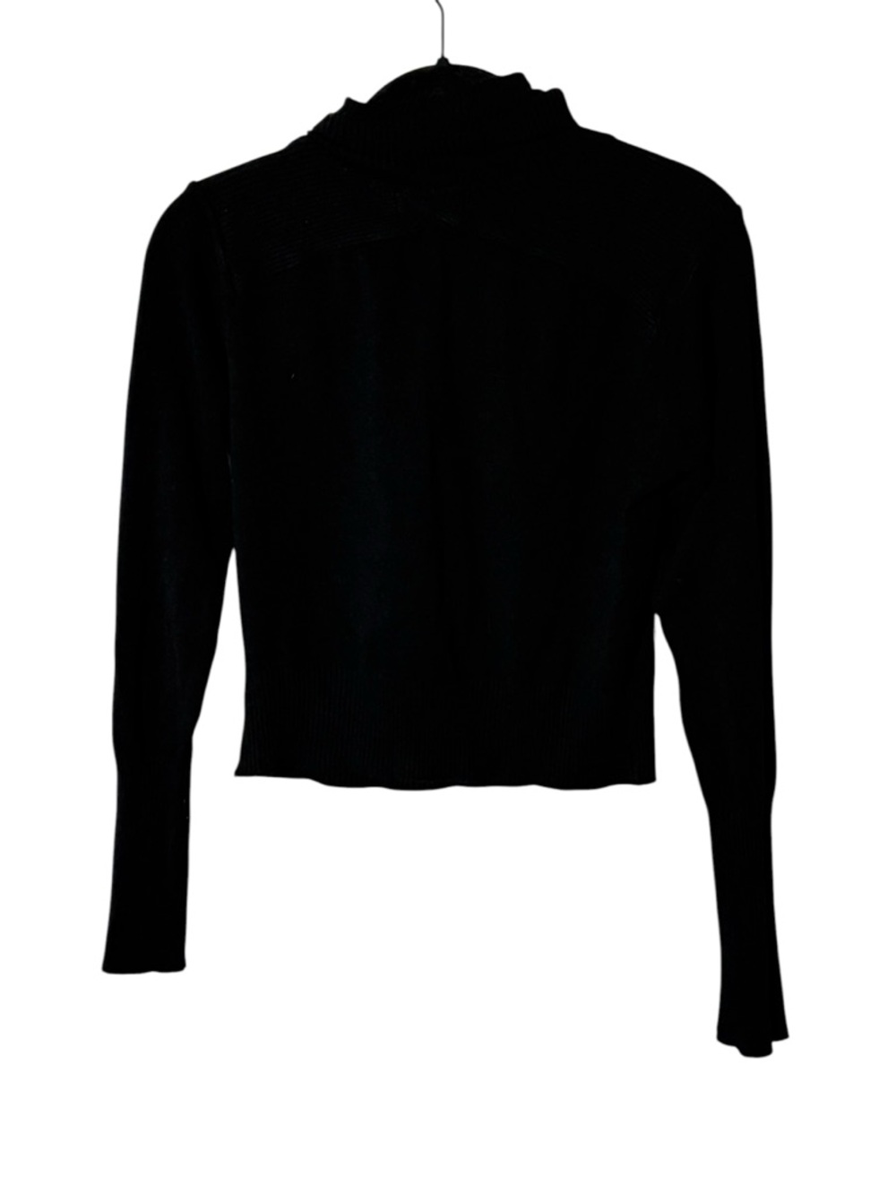 Love by Chelsey Ribbed Long Sleeve Cutout Knit Top Size Medium